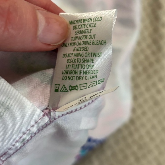 Lilly Pulitzer Adea Floral Maxi Skirt Lilac Fresia with Side Slits-beach,cruise - Picture 8 of 8